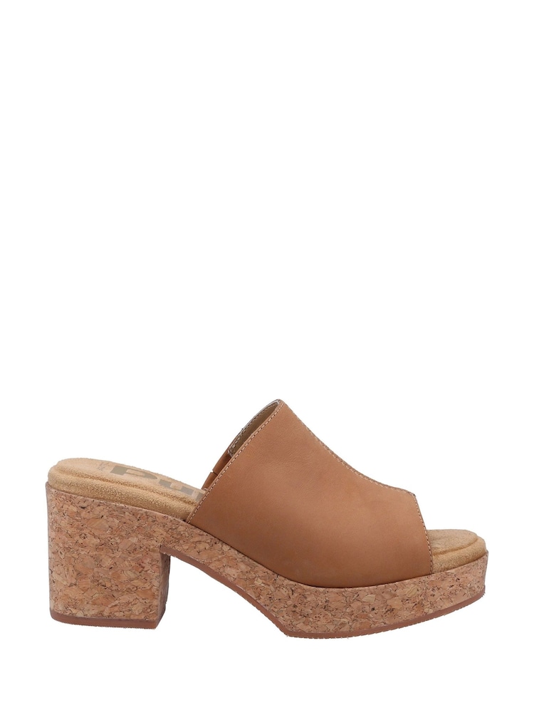 Braun - Hush Puppies Poppy Pantoletten - Bild 1 von 4