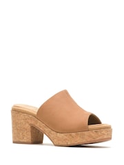 Braun - Hush Puppies Poppy Pantoletten - Bild 2 von 4