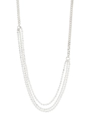 PILGRIM Unisex Silver Tone Blink Crystal Necklace - Image 2 of 5