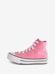 Converse Pink Chuck Taylor Sketch EVA Lift Youth Trainers - Image 2 of 9