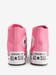 Converse Pink Chuck Taylor Sketch EVA Lift Youth Trainers - Image 6 of 9