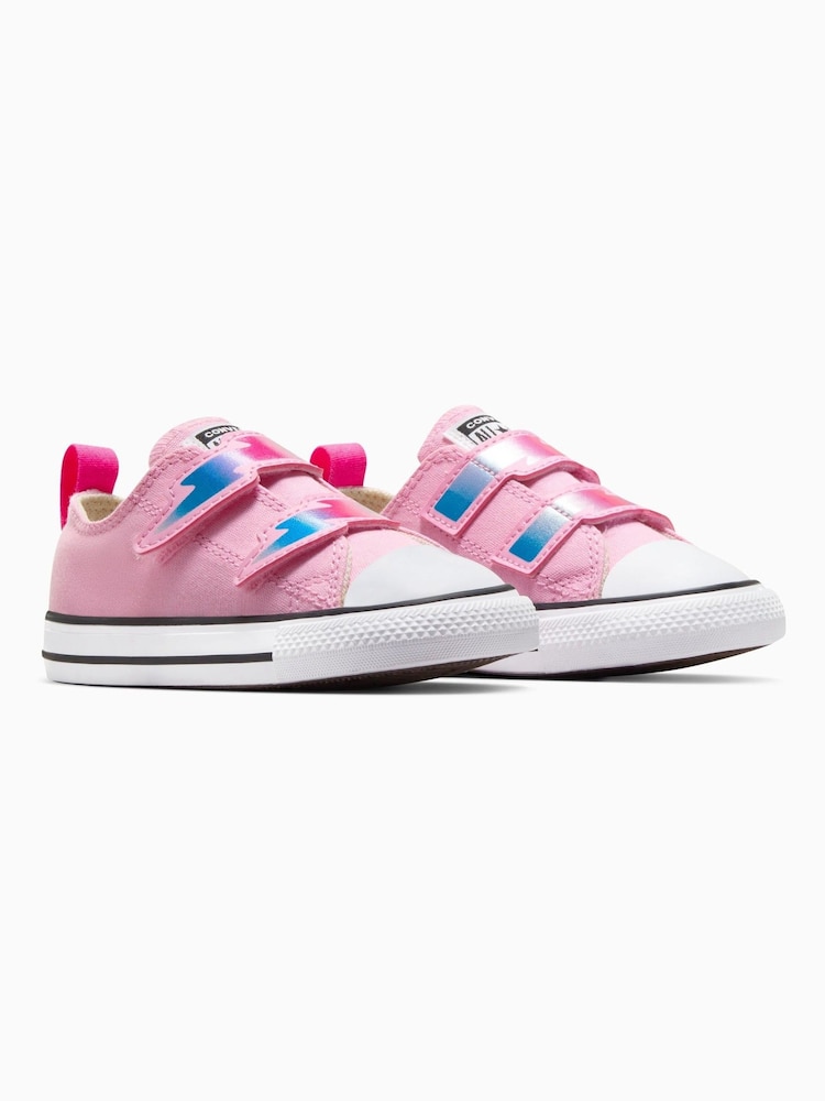 Converse Infant Chuck Taylor Lightening Bolt 2V Trainers - صورة 7 من 7 Converse Infant Chuck Taylor Lightening Bolt 2V Trainers - صورة 7 من 7