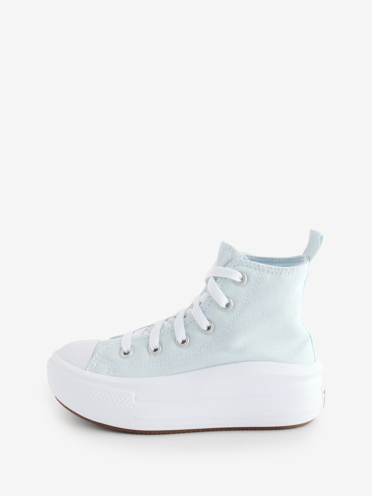 Converse Blue Chuck Taylor Move Junior Trainers - Image 2 of 7
