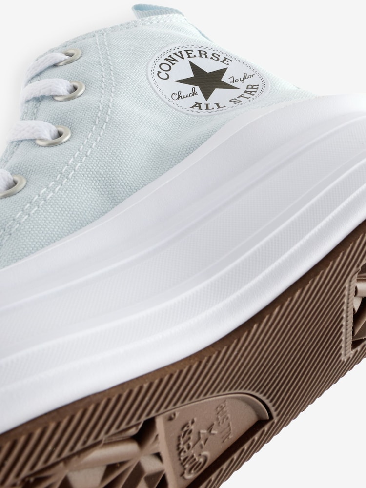 Converse Blue Chuck Taylor Move Junior Trainers - Image 7 of 7