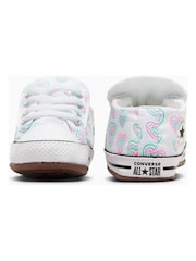 Converse Multi Rainbow Heart Print Pram Shoes - Image 2 of 8