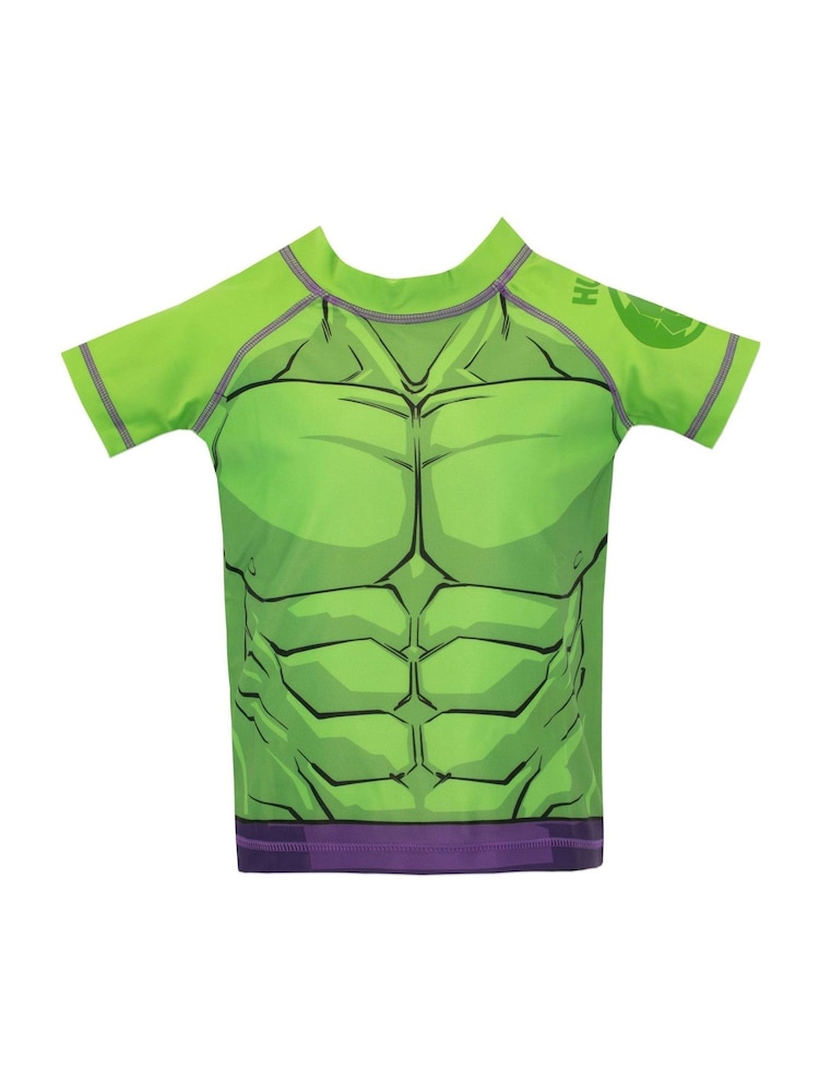 Character Green Marvel Hulk Swim Set - Image 2 of 4