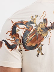 Alpha Industries 100% Cotton Dragon EMB T-Shirt - Image 5 of 5