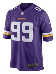 Nike Purple NFL Minnesota Vikings Game Jersey - Danielle Hunter - Image 2 of 3