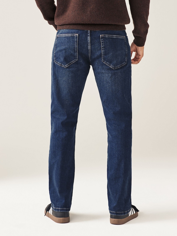 Mid Blue Bootcut Classic Stretch Jeans - Image 2 of 9