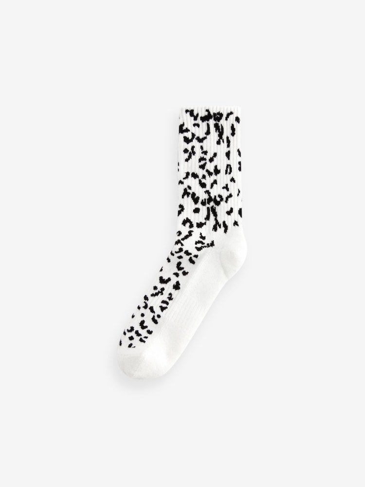 Neutral Animal Cushion Sole Ribbed Sport Ankle Socks 3 Pack With Arch Support - Image 2 of 5