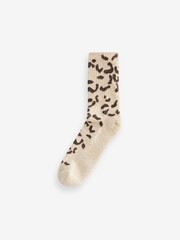 Neutral Animal Cushion Sole Ribbed Sport Ankle Socks 3 Pack With Arch Support - Image 4 of 5