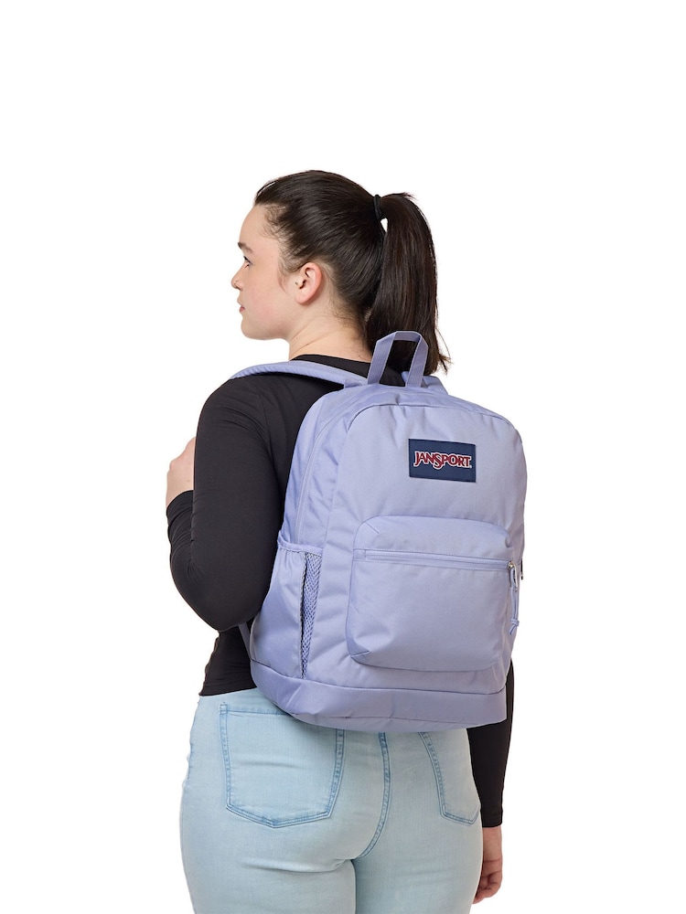 Jansport Purple Cross Town Plus Backpack - Image 1 of 7