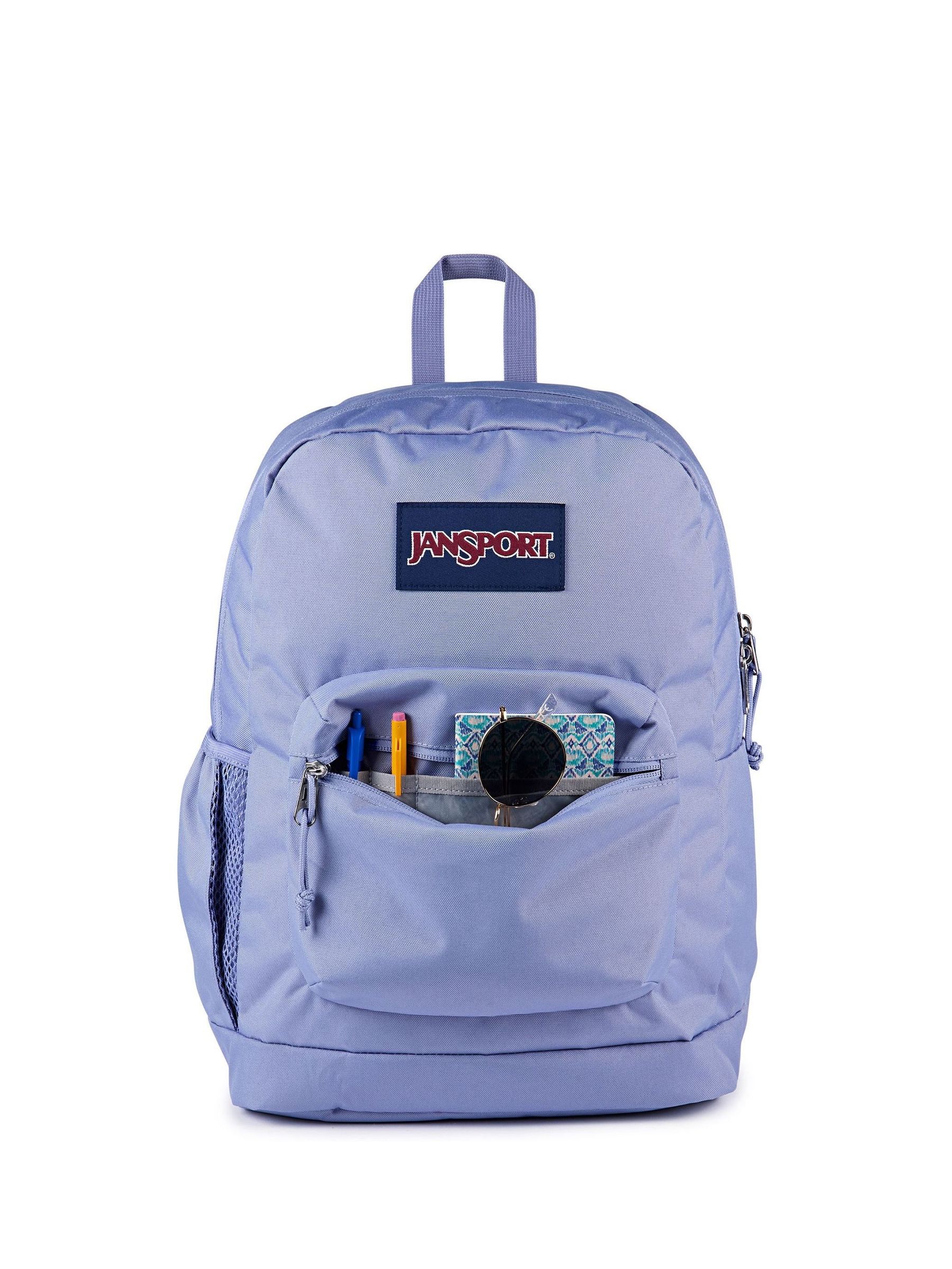 Buy Jansport Purple Cross Town Plus Backpack from Next USA