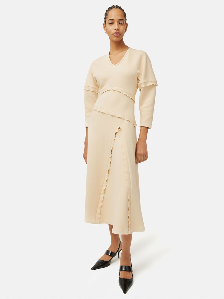 Jigsaw Heavy Crepe Scoop Neck Dress - Image 1 of 6