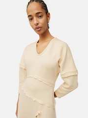 Jigsaw Heavy Crepe Scoop Neck Dress - Image 3 of 6