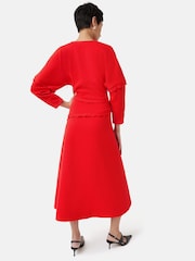 Jigsaw Heavy Crepe Scoop Neck Dress - Image 2 of 7