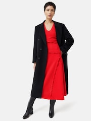 Jigsaw Heavy Crepe Scoop Neck Dress - Image 3 of 7
