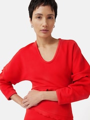 Jigsaw Heavy Crepe Scoop Neck Dress - Image 4 of 7
