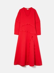 Jigsaw Heavy Crepe Scoop Neck Dress - Image 7 of 7