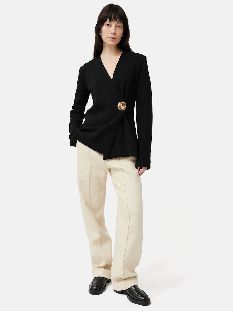 Jigsaw Black Milano Gold Disc Jacket - Image 1 of 4