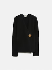 Jigsaw Black Milano Gold Disc Jacket - Image 4 of 4