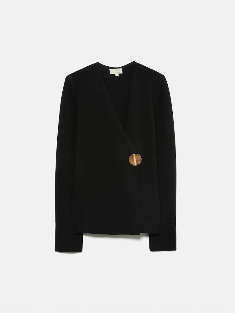 Jigsaw Black Milano Gold Disc Jacket - Image 4 of 4