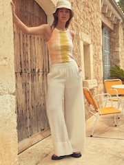 Multi Tie Dye Ribbed Racer Vest - Image 4 of 6