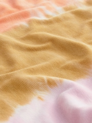 Multi Tie Dye Ribbed Racer Vest - Image 6 of 6