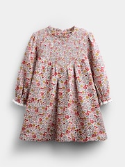 JoJo Maman Bébé Cherry Floral Smocked Dress - Image 1 of 4