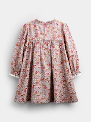 JoJo Maman Bébé Cherry Floral Smocked Dress - Image 2 of 4