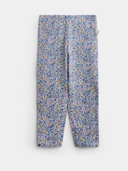 JoJo Maman Bébé Navy Blue Butterfly 3-Pack Leggings - Image 3 of 10