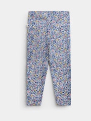 JoJo Maman Bébé Navy Blue Butterfly 3-Pack Leggings - Image 6 of 10