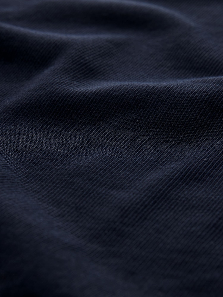 Navy/White Strappy Ribbed Maxi Dress - Image 6 of 6