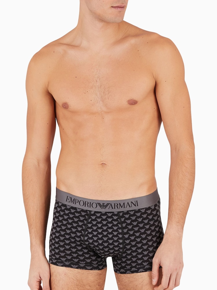 Emporio Armani Ankle Sock and Logo Boxer Gift Set - Image 1 of 4