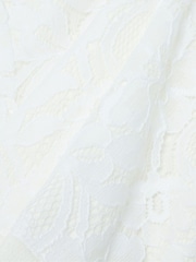 Monsoon Natural Baby Lace 100% Cotton Cardigan - Image 3 of 3
