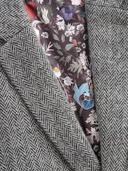Grey Signature Harris Tweed British Wool Blazer - Image 10 of 13
