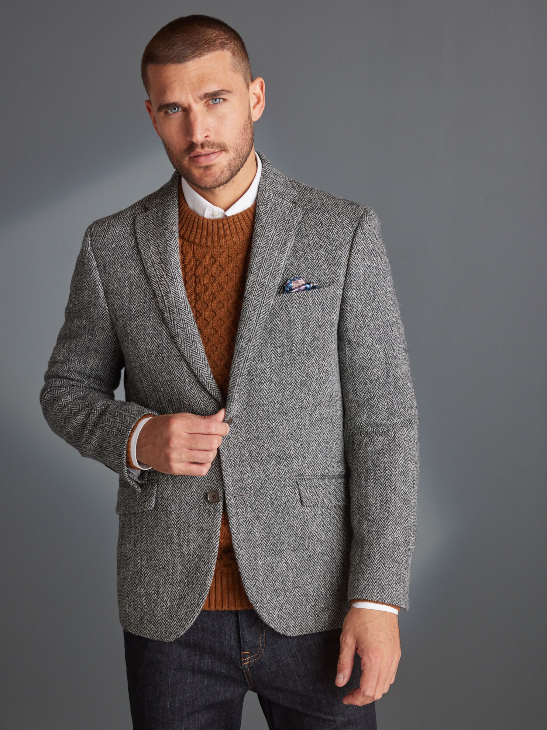 Rare Vintage Christian Dior Le Connaisseur Lined Tweed Suit