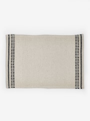 Set of 4 Natural Woven Fabric Placemats - Image 5 of 5