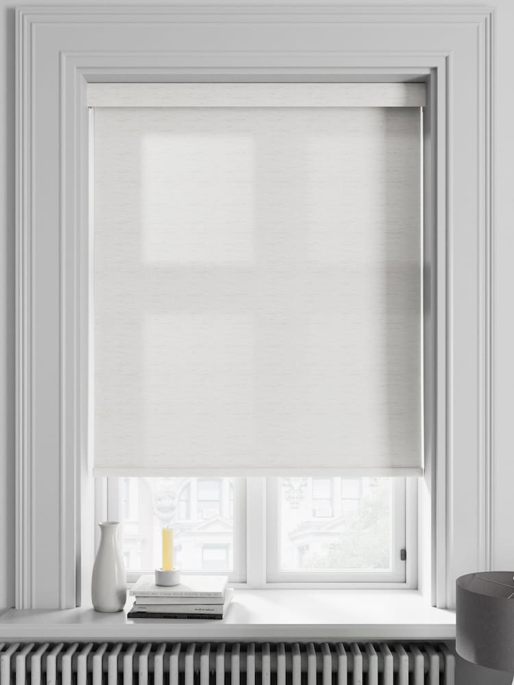 Evening Barley Natural Umbra Made To Measure Roller Blind - Image 1 of 3
