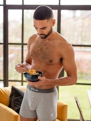 بني - حزمة من 3 بوكسرات من Pringle - صورة 5 من 6