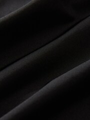 Lipsy Black Long Sleeved High Neck Mesh Bodice - Image 5 of 5
