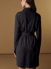 Anthrazitgrau - Premium Mini-Hemdkleid - Bild 4 von 11