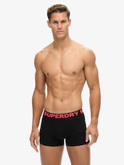 Superdry Black/Neon Boxers 3 Pack - Image 5 of 6