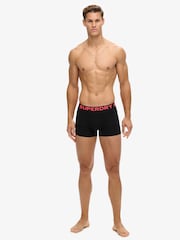Superdry Black/Neon Boxers 3 Pack - Image 6 of 6