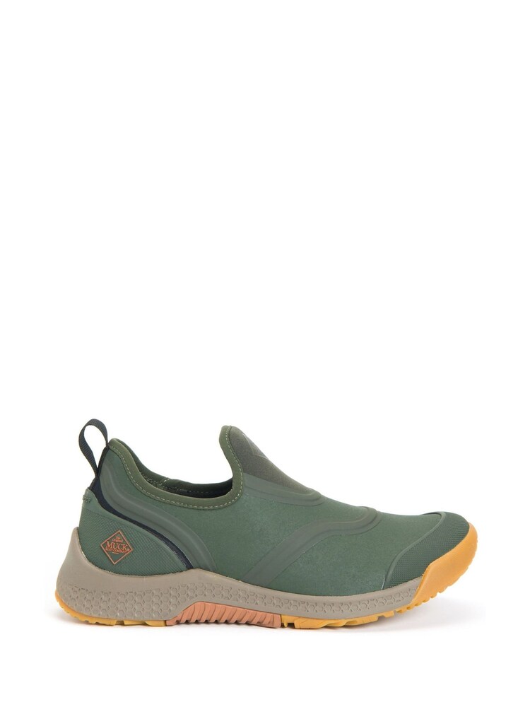 Muck Boots Green Outscape Low Waterproof Shoes - Image 1 of 5
