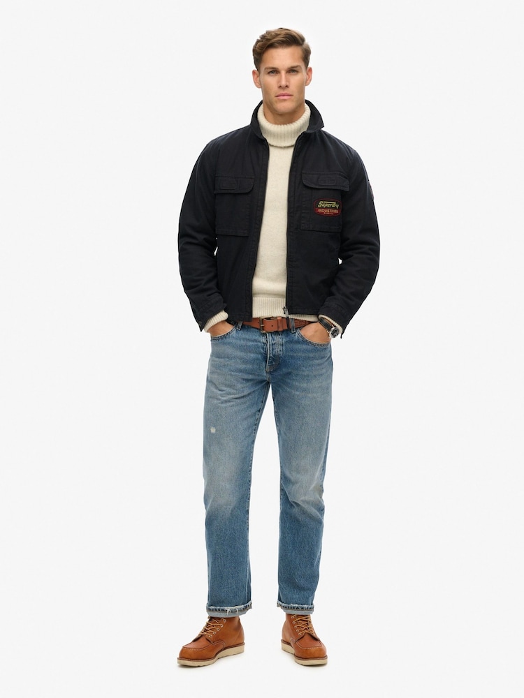 Chaqueta con cremallera y parches de Superdry - Imagen 2 de 6 Chaqueta con cremallera y parches de Superdry - Imagen 2 de 6