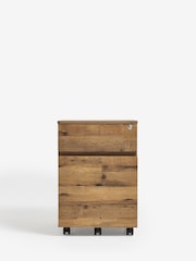 Dark Bronx Oak Effect Filing Cabinet - Image 2 of 7