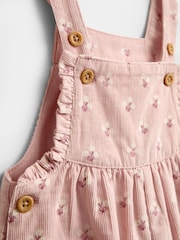 JoJo Maman Bébé Cord Dungrees - 4суретінің 3 суреті
