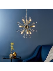 Gallery Home Brass Niro Ceiling Light Pendant - Image 1 of 8