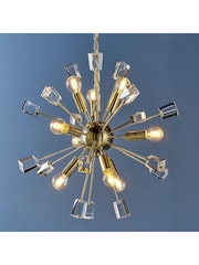 Gallery Home Brass Niro Ceiling Light Pendant - Image 2 of 8